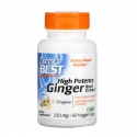 DOCTOR`S BEST High Potency Ginger Root Extract 250 mg 60 veg caps